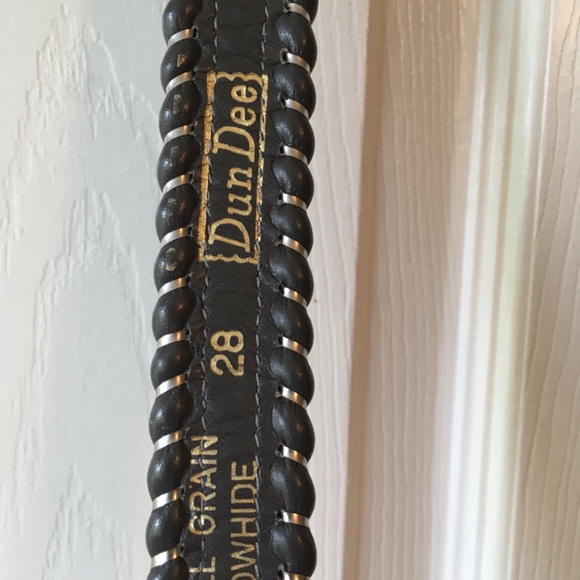 Dun Dee ladies western leather belt main image 5